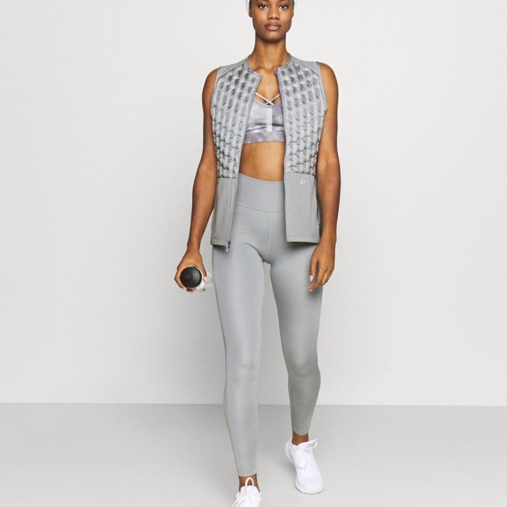 Nike Women's Therma-Fit Adv Downfill Running Vest Women's Gray Size Small — image 6 of 8